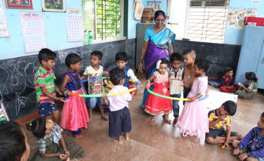 srujan school play activity Srujan_School
